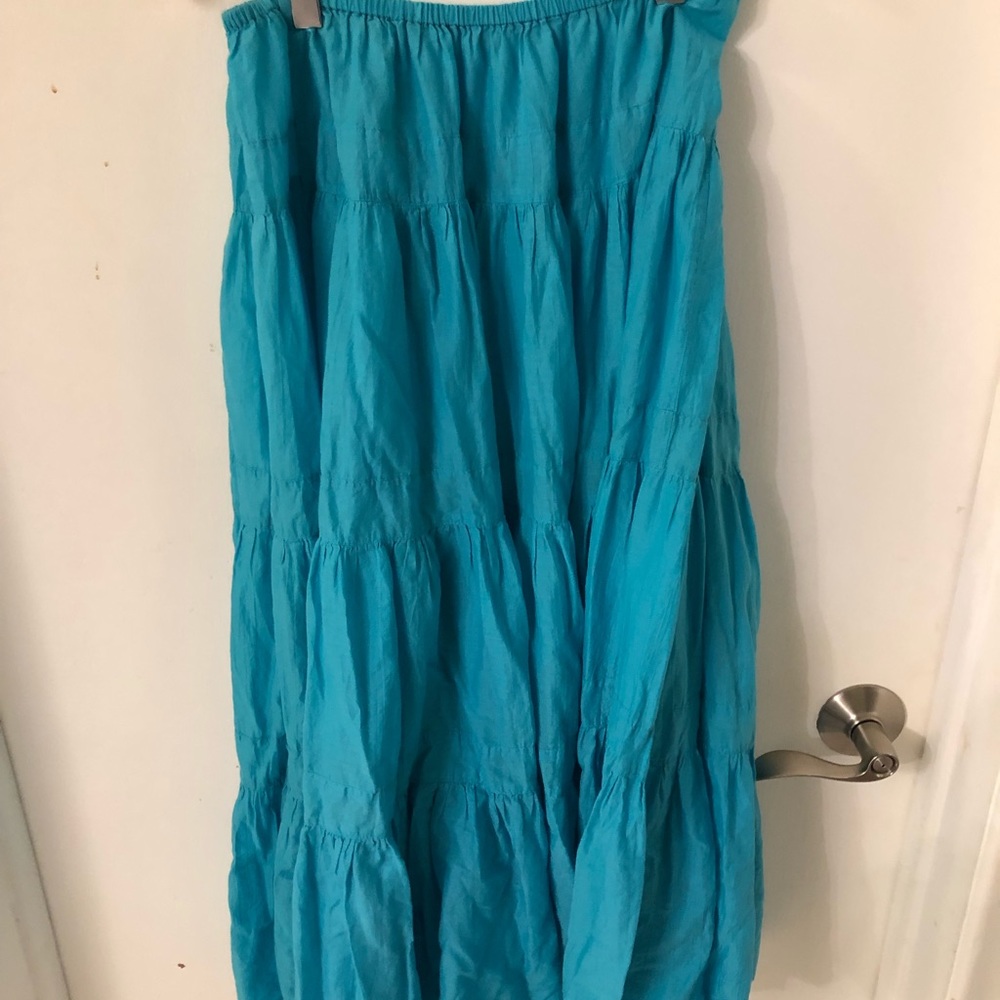 Y2K Flowey Long Skirt